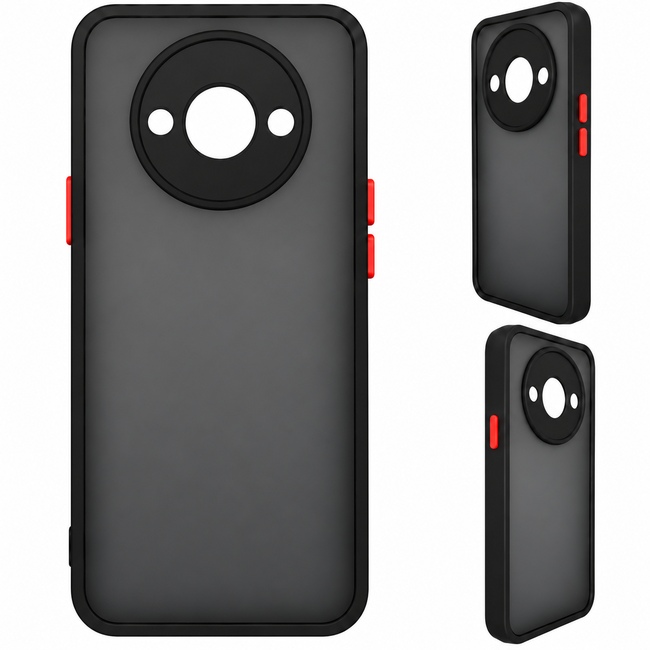 Ματ Θήκη για Redmi A3 - Μαύρο