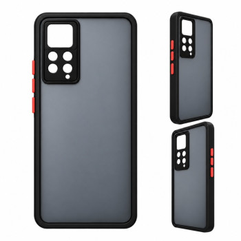 Ματ Θήκη για Redmi Note 11 Pro 5G - Μαύρο