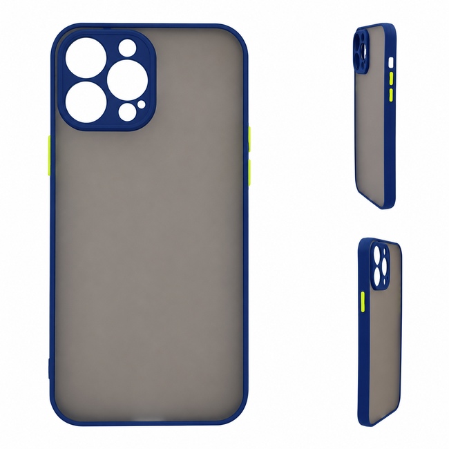 Ματ θήκη για Apple iPhone 15 Pro Max - μπλε