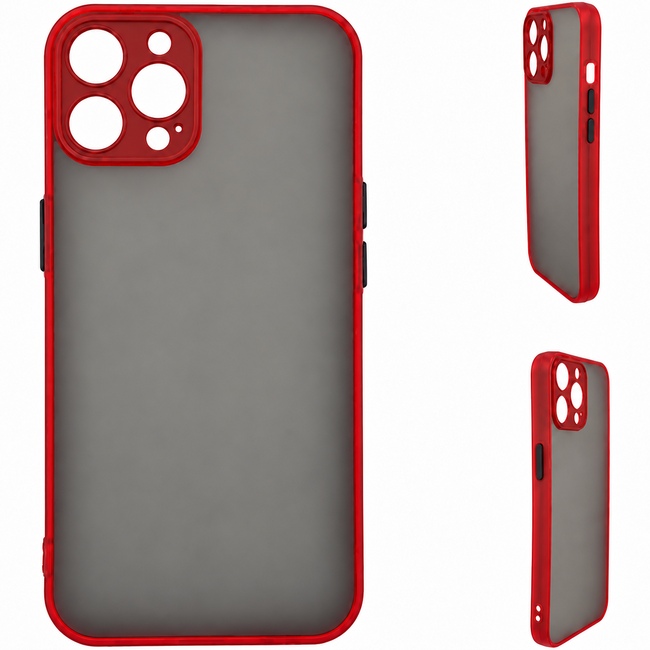 Ματ θήκη για Apple iPhone 15 Pro Max - κόκκινη