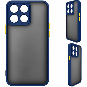 Ματ Θήκη για Poco X6 Pro - Μπλε