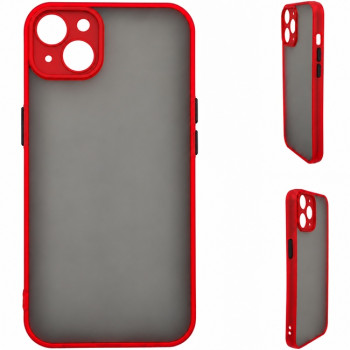 Ματ θήκη για Apple iPhone 15 Plus - κόκκινη