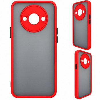 Ματ Θήκη για Redmi A3 - Κόκκινο