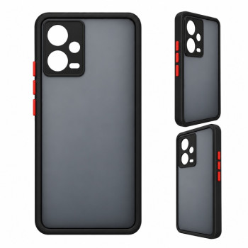 Ματ Θήκη για Redmi Note 12 Pro 5G - Μαύρο