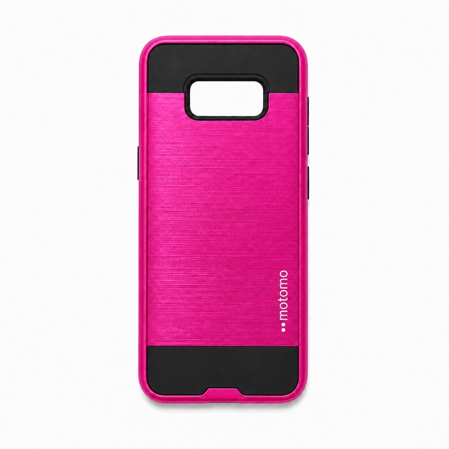 Metal Motomo Case για Samsung Galaxy S8 - φούξια