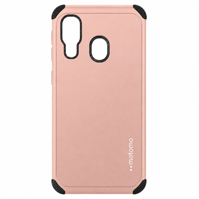 Θήκη Motomo για Samsung Galaxy A40 - ροζ χρυσή