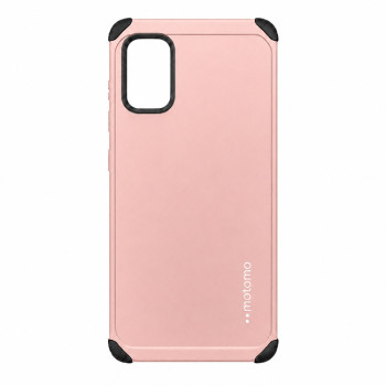 Θήκη Motomo για Samsung Galaxy A41 - ροζ χρυσή