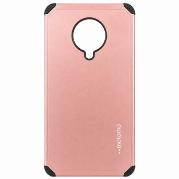 Θήκη Motomo για Xiaomi Poco F2 Pro - ροζ χρυσή
