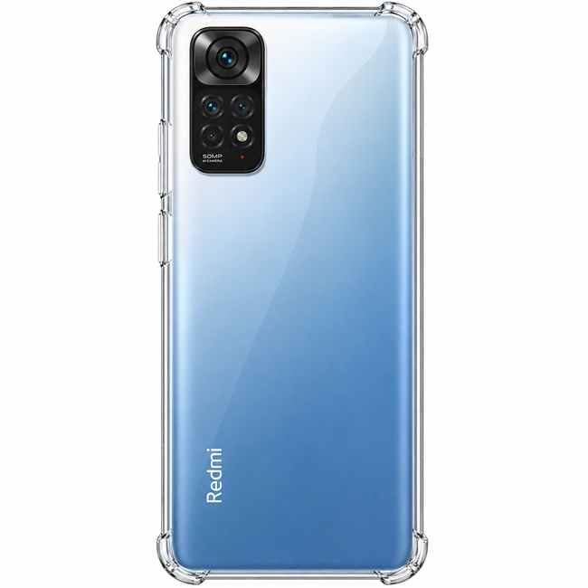 Διάφανη θήκη σιλικόνης για Xiaomi Redmi NOTE 11 4G - διάφανη