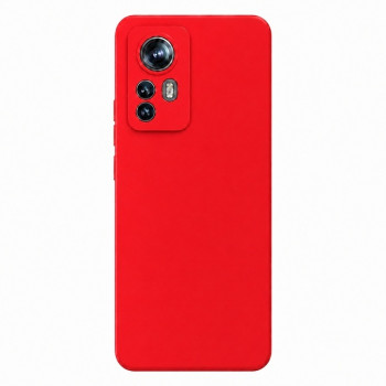 Soft Silicone Case for Xiaomi 12 Pro - Red