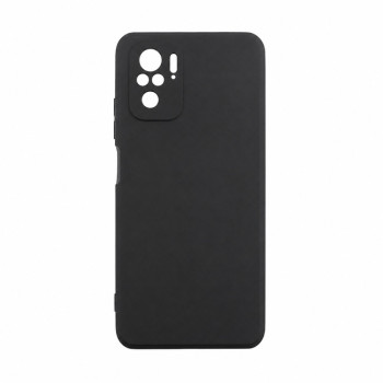 Soft Silicone Case for Xiaomi Redmi Note 10 4G - Black