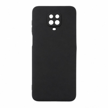 Soft Silicone Case for Xiaomi Redmi Note 9S - Black