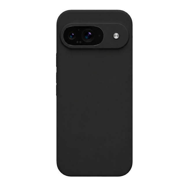 Soft Silicone Case for Google Pixel 9 - Black