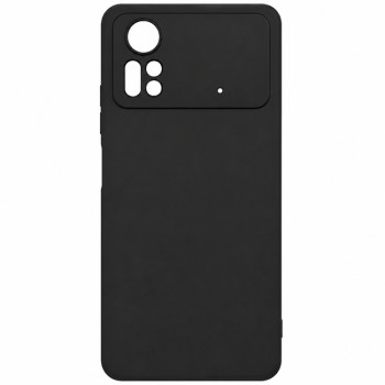 Soft Silicone Case for Xiaomi Poco M4 Pro 4G - Black