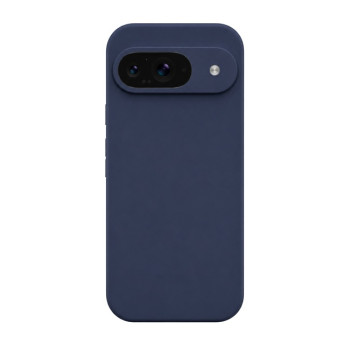 Soft Silicone Case for Google Pixel 9 - Navy Blue