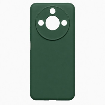 Soft Silicone Case for Honor X9C 5G - Dark Green