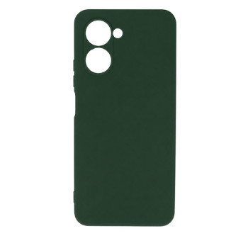 Soft Silicone Case for Realme C33 - Dark Green