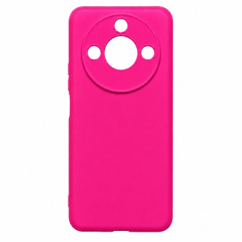 Soft Silicone Case for Honor X9C 5G - Fuchsia