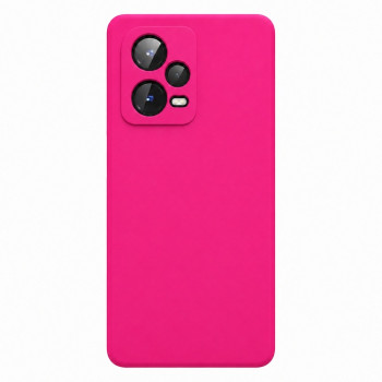 Soft Silicone Case for Xiaomi Poco X5 - Fuchsia