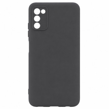 Soft Silicone Case for Samsung Galaxy A03S - Dark Grey