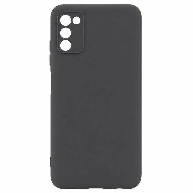 Μαλακή θήκη σιλικόνης για Samsung Galaxy A03S - dark grey
