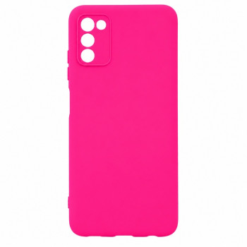 Soft Silicone Case for Samsung Galaxy A02S - Fuchsia