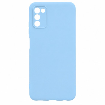 Soft Silicone Case for Samsung Galaxy A02S - Sky Blue