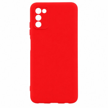 Soft Silicone Case for Samsung Galaxy A02S - Red