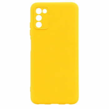 Soft Silicone Case for Samsung Galaxy A02S - Yellow