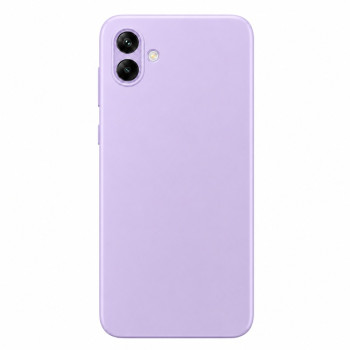 Soft Silicone Case for Samsung Galaxy A04E - Lilac