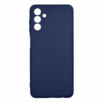 Soft Silicone Case for Samsung Galaxy A04S - Navy Blue