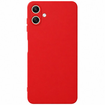 Soft Silicone Case for Samsung Galaxy A06 - Red