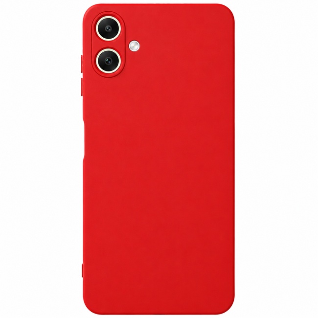 Μαλακή θήκη σιλικόνης για Samsung Galaxy A06 - κόκκινη
