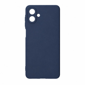 Soft Silicone Case for Samsung Galaxy A07 - Navy Blue