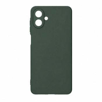 Soft Silicone Case for Samsung Galaxy A07 - Dark Green