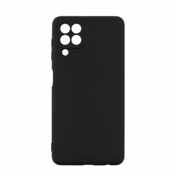 Soft Silicone Case for Samsung Galaxy A12 - Black