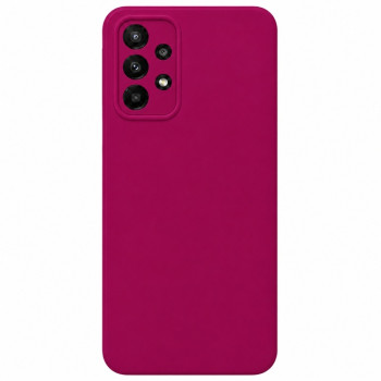 Soft Silicone Case for Samsung Galaxy A32 4G - Dark Magenta