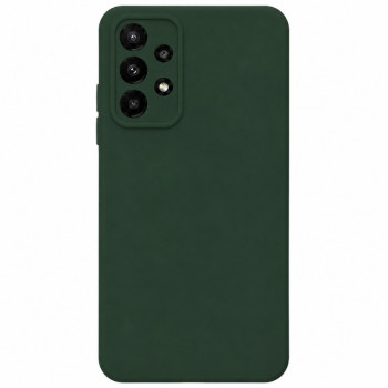 Soft Silicone Case for Samsung Galaxy A73 - Dark Green