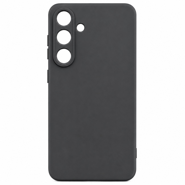 Μαλακή θήκη σιλικόνης για Samsung Galaxy A24 - dark grey