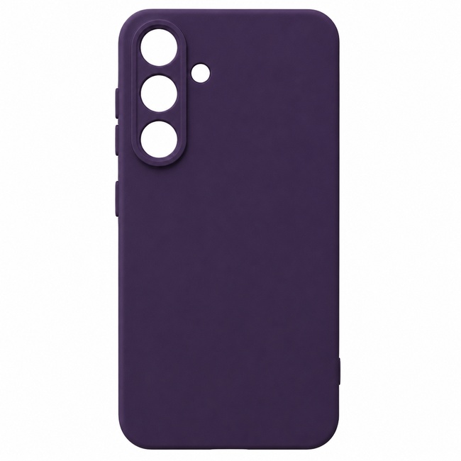 Μαλακή θήκη σιλικόνης για Samsung Galaxy A24 - dark purple