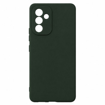 Soft Silicone Case for Samsung Galaxy A35 - Dark Green
