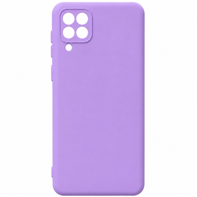 Μαλακή θήκη σιλικόνης για Samsung Galaxy A22 4G - λιλά
