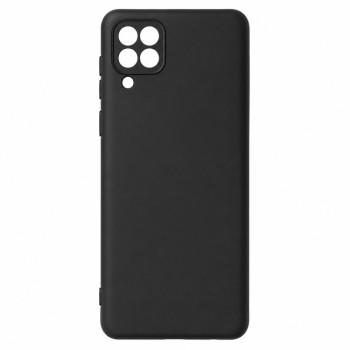 Soft Silicone Case for Samsung Galaxy A22 4G - Black