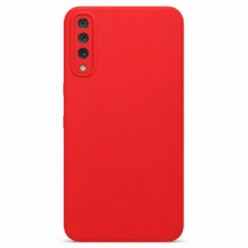 Soft Silicone Case for Samsung Galaxy A50 - Red