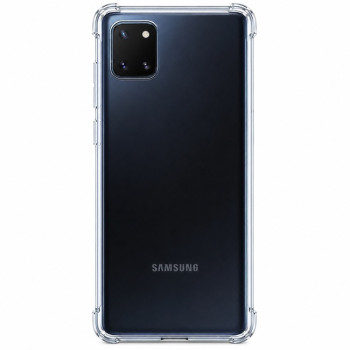 Διάφανη θήκη σιλικόνης για Samsung Galaxy NOTE 10 LITE - διάφανη