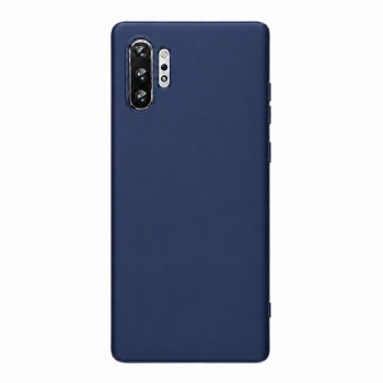 Soft Silicone Case for Samsung Galaxy Note 10 Plus - Navy Blue