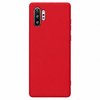 Soft Silicone Case for Samsung Galaxy Note 10 Plus - Red