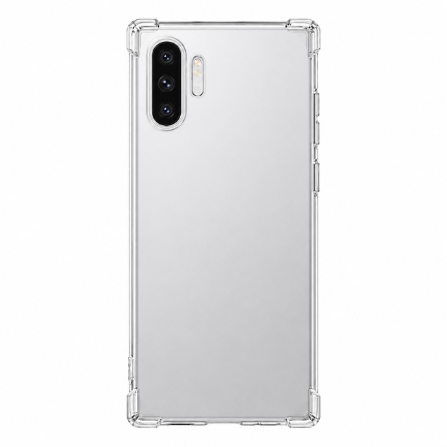 Διάφανη θήκη σιλικόνης για Samsung Galaxy NOTE 10 Plus - διάφανη