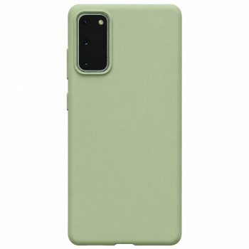 Soft Silicone Case for Samsung Galaxy S20 - Pistachio