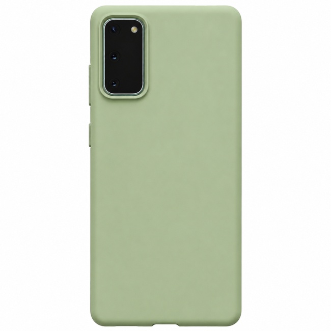 Μαλακή θήκη σιλικόνης για Samsung Galaxy S20 - φιστικί